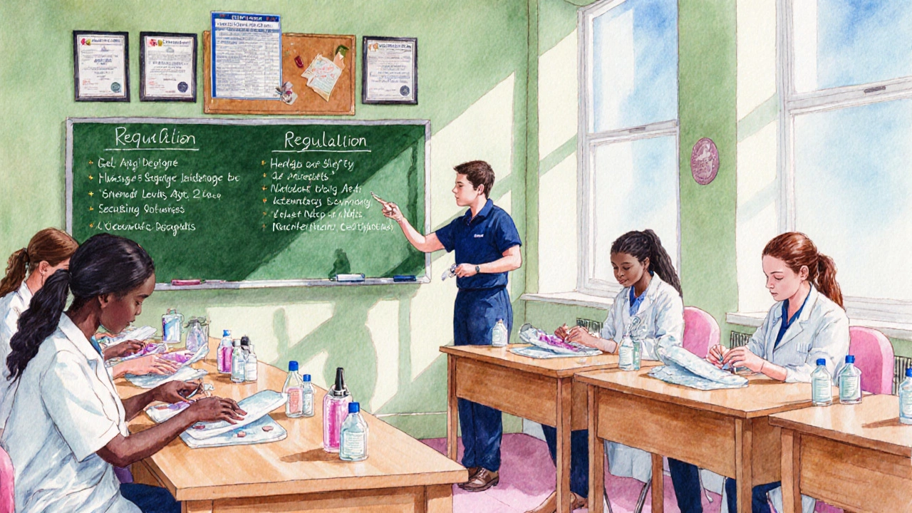 Курс по маникюр, педикюр и ноктопластика